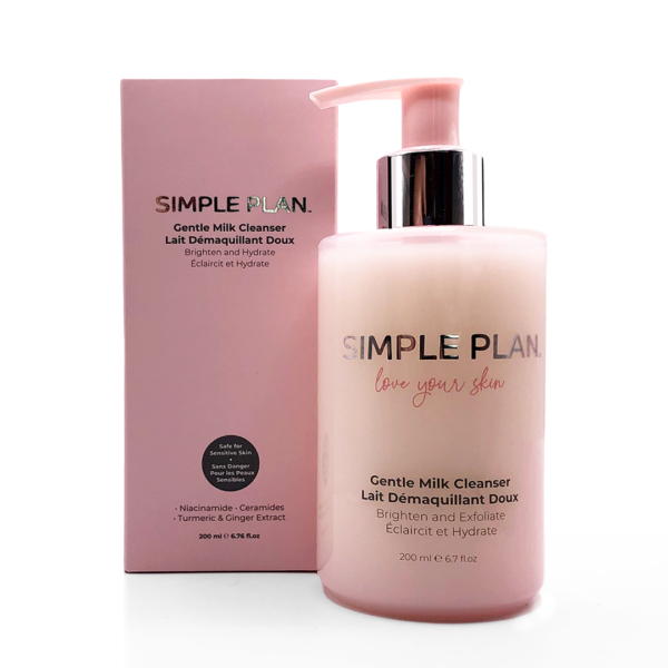 gentle milk cleanser with box