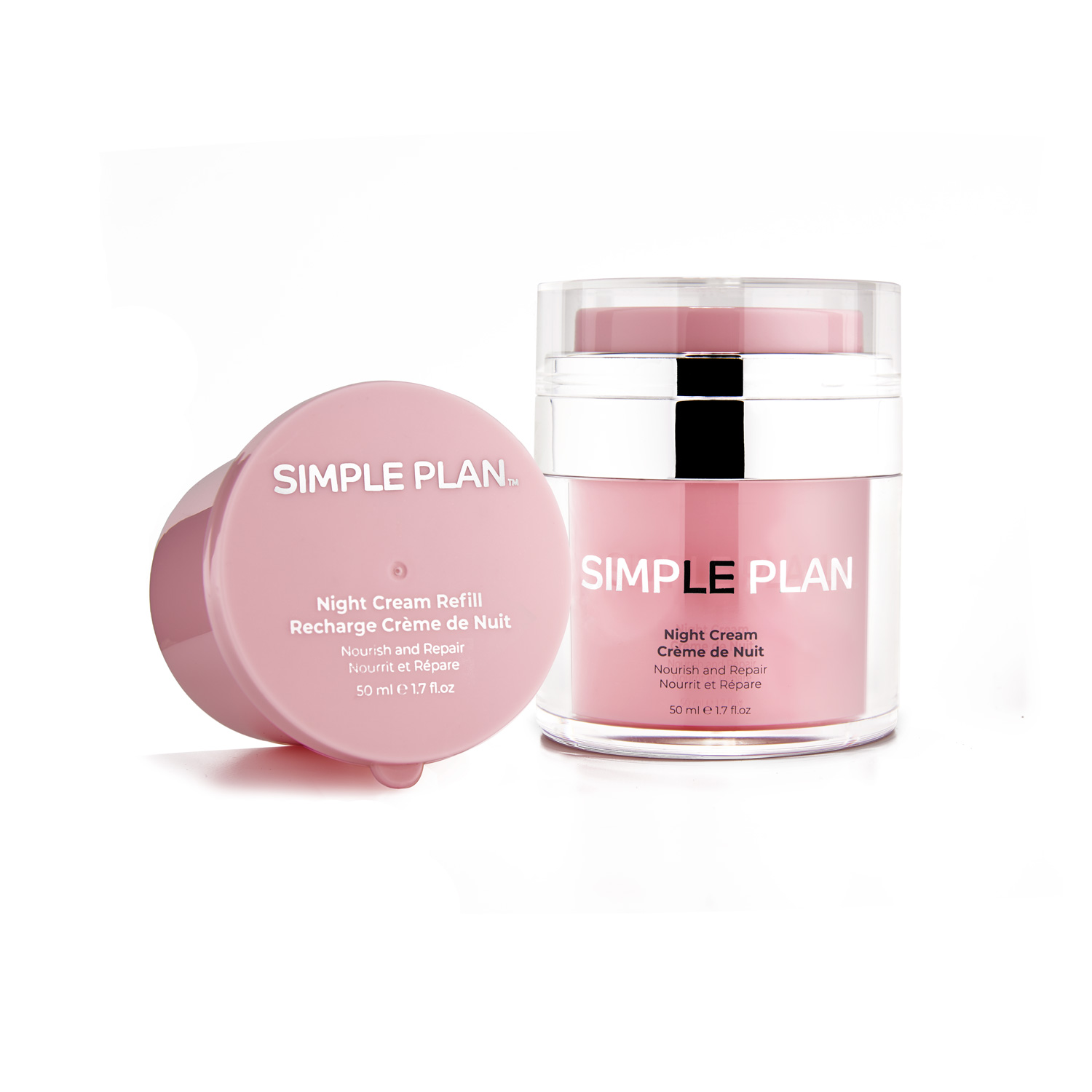 NightCreamW_Refill SimplePlan Skincare with Refill