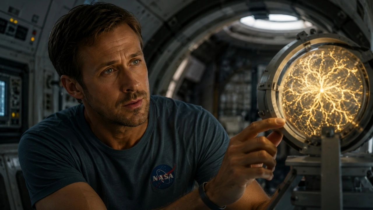 Ryan Gosling as Dr. Ryland Grace in Project Hail Mary movie