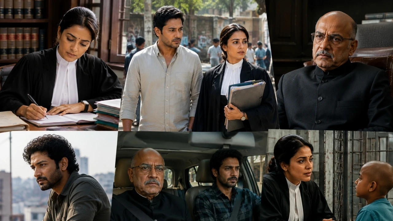 Cast of The India Story including Shreyas Talpade and Kajal Aggarwal