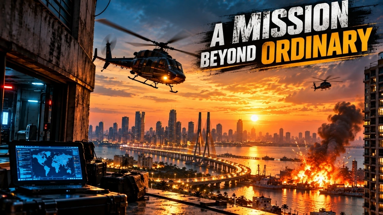 Cinematic VIBE movie-inspired action scene featuring helicopters