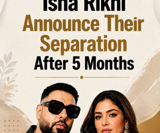 Badshah and Isha Rikhi Announce Separation After 5 Months of Marriage