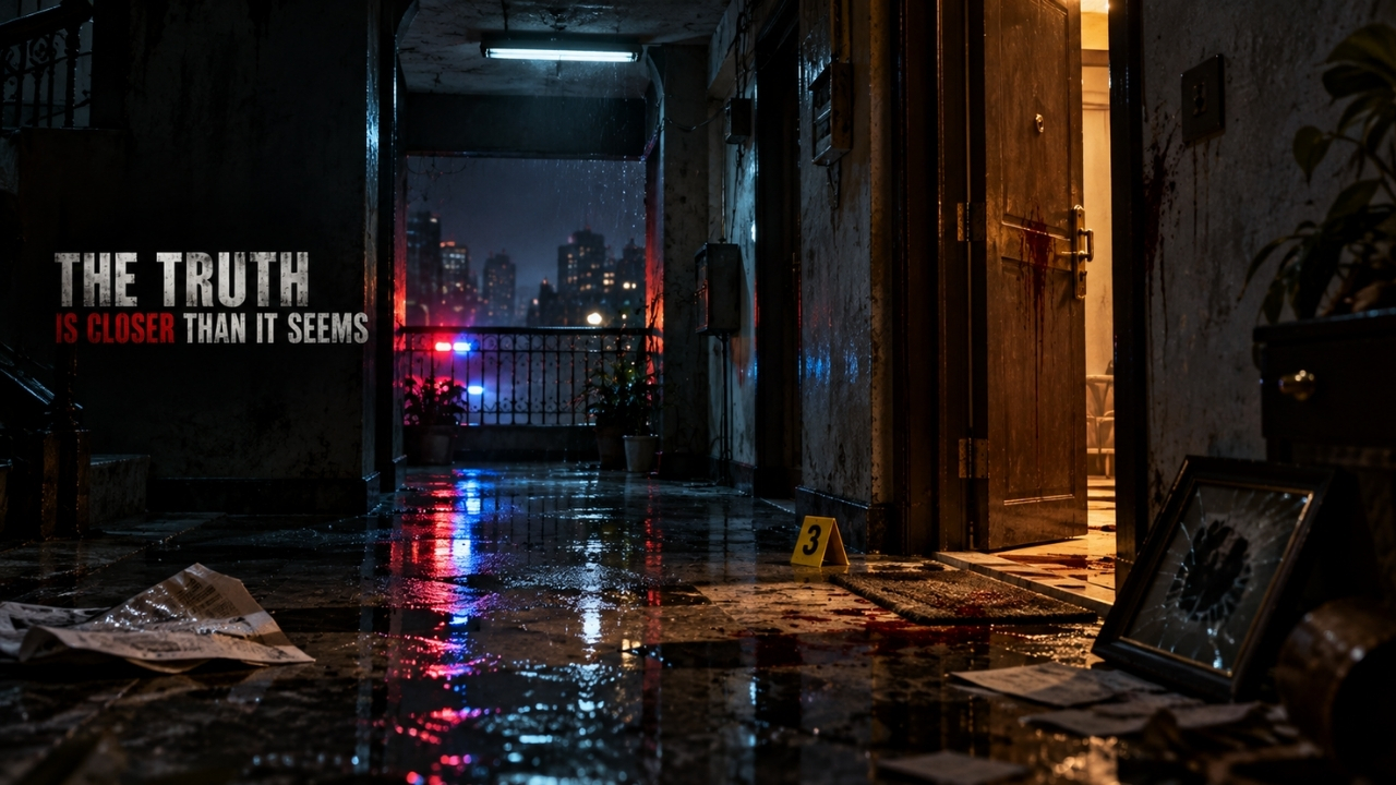 Haiwaan crime thriller corridor scene