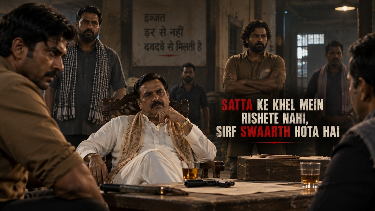 Official artwork for the Mirzapur theatrical release