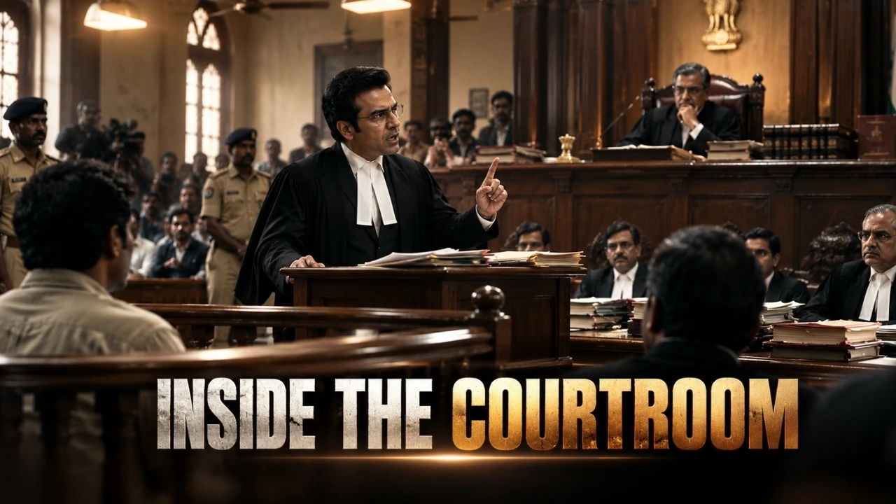 inside the courtroom